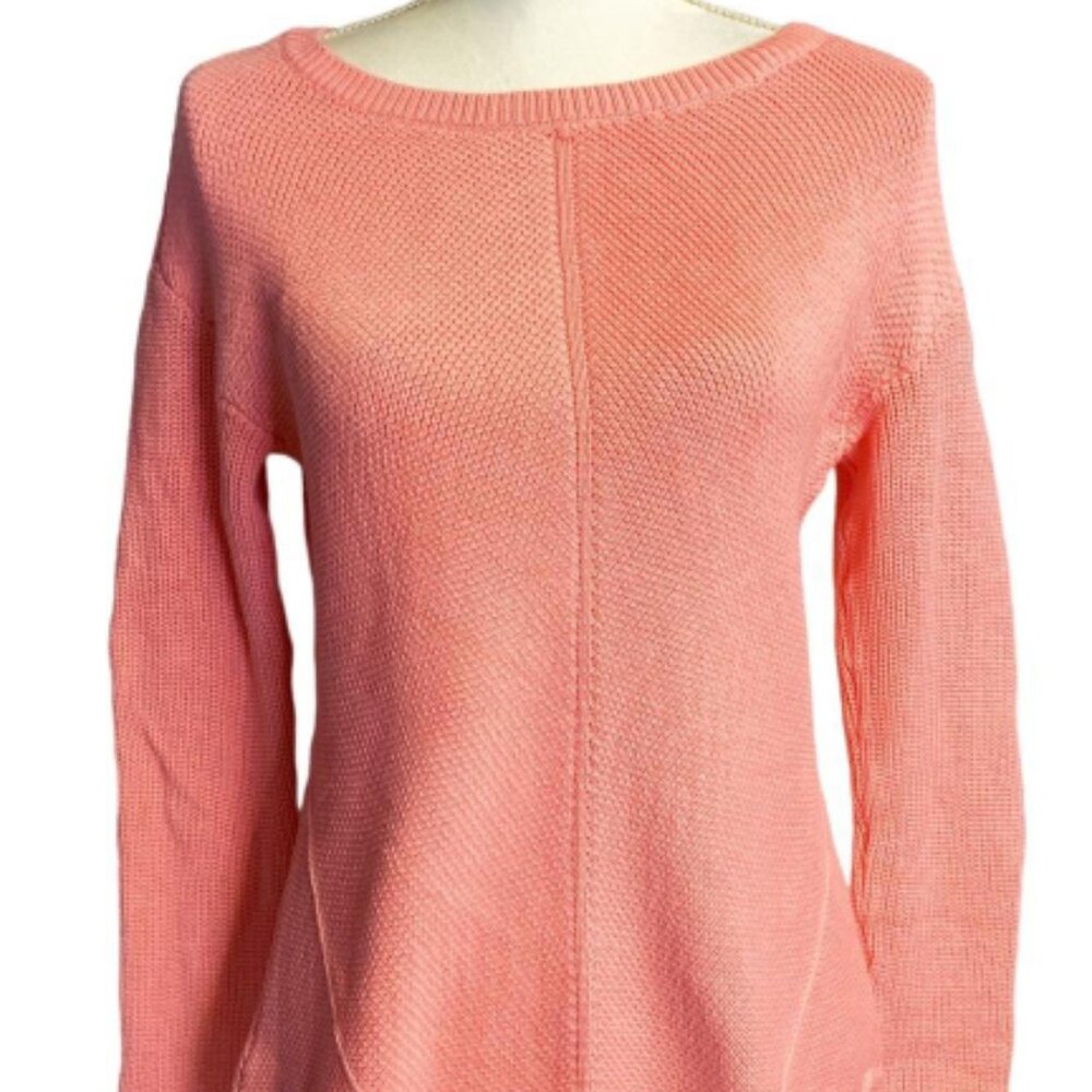 Talbots Pink Ribbed Sweater Size Small